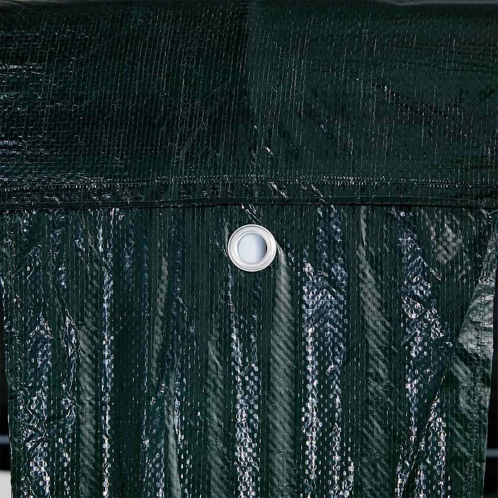 Tenda Party Verde 800 x 400 x 266 cm Polietilene e Acciaio | homemem39