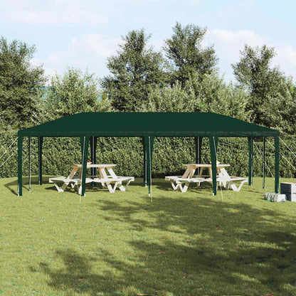 Tenda Party Verde 800 x 400 x 266 cm Polietilene e Acciaio | homemem39