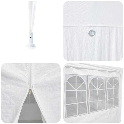 Tenda Party Bianco 800 x 400 x 266 cm Polietilene | homemem39