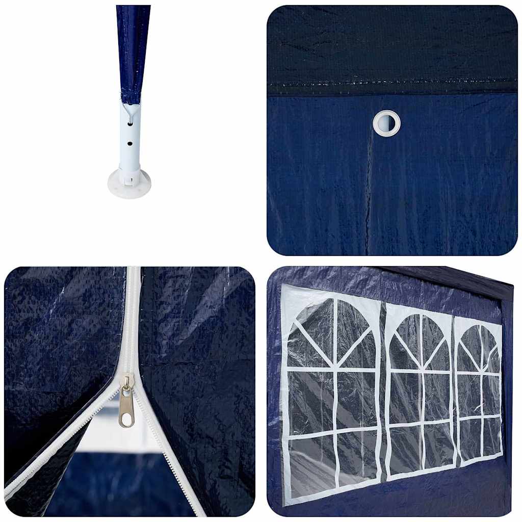 Tenda Party Blu 800 x 400 x 266 cm Polietilene | homemem39