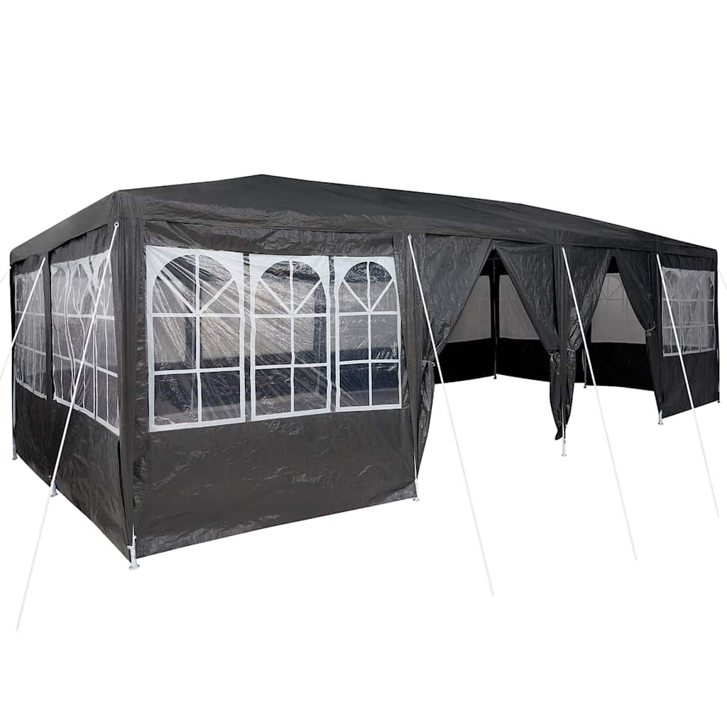Tenda Party Antracite 800 x 400 x 266 cm Polietilene | homemem39