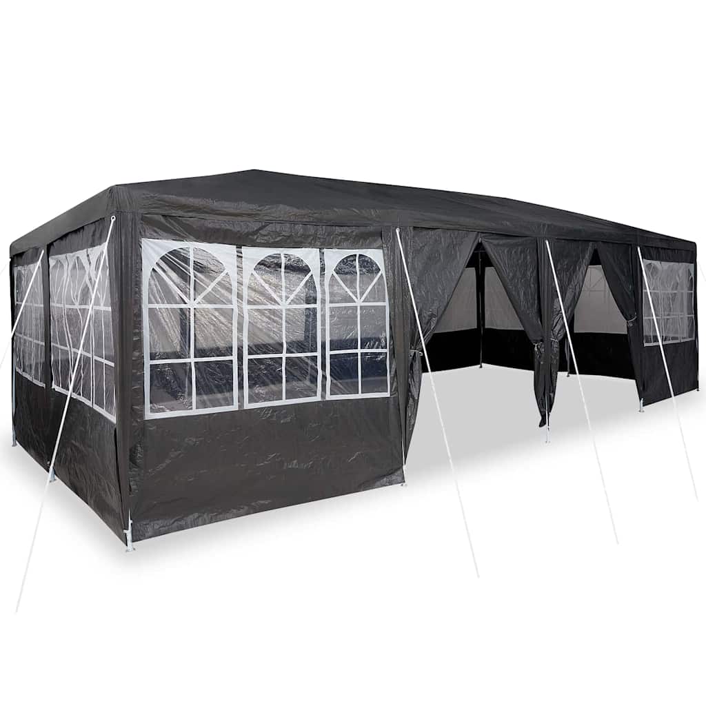 Tenda Party Antracite 800 x 400 x 266 cm Polietilene | homemem39
