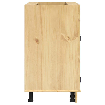 Armadietto SKI Marrone Miele 60 x 46 x 81,5 cm Pino massello | homemem39