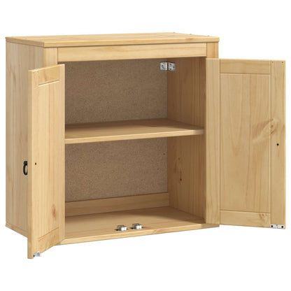 Armadietto SKI Marrone Miele 60 x 32 x 60 cm Pino massello | homemem39