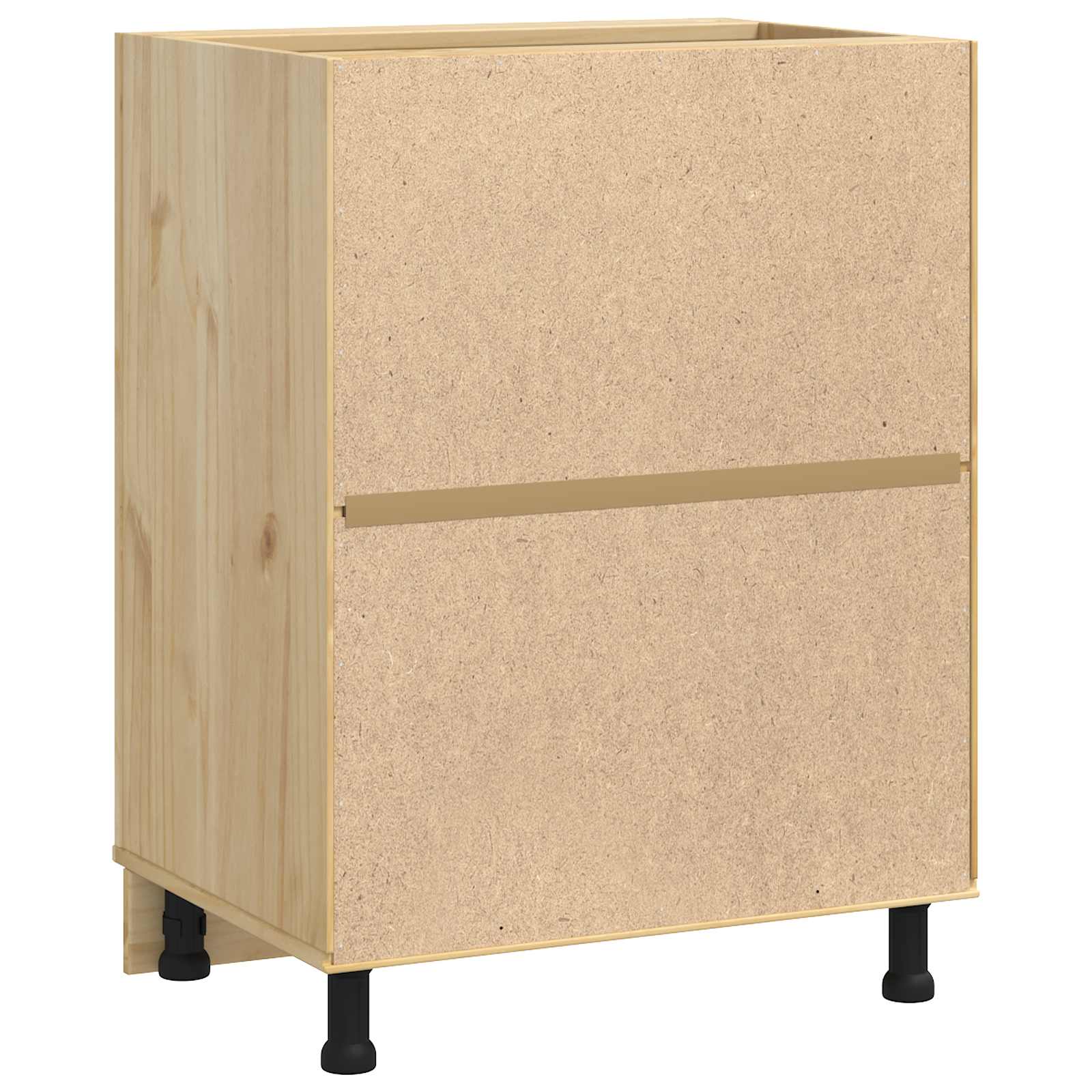 Armadietto SKI Marrone Miele 60 x 46 x 81,5 cm Pino massello | homemem39