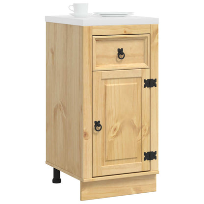 Armadietto SKI Marrone Miele 40 x 46 x 81,5 cm Pino massello | homemem39