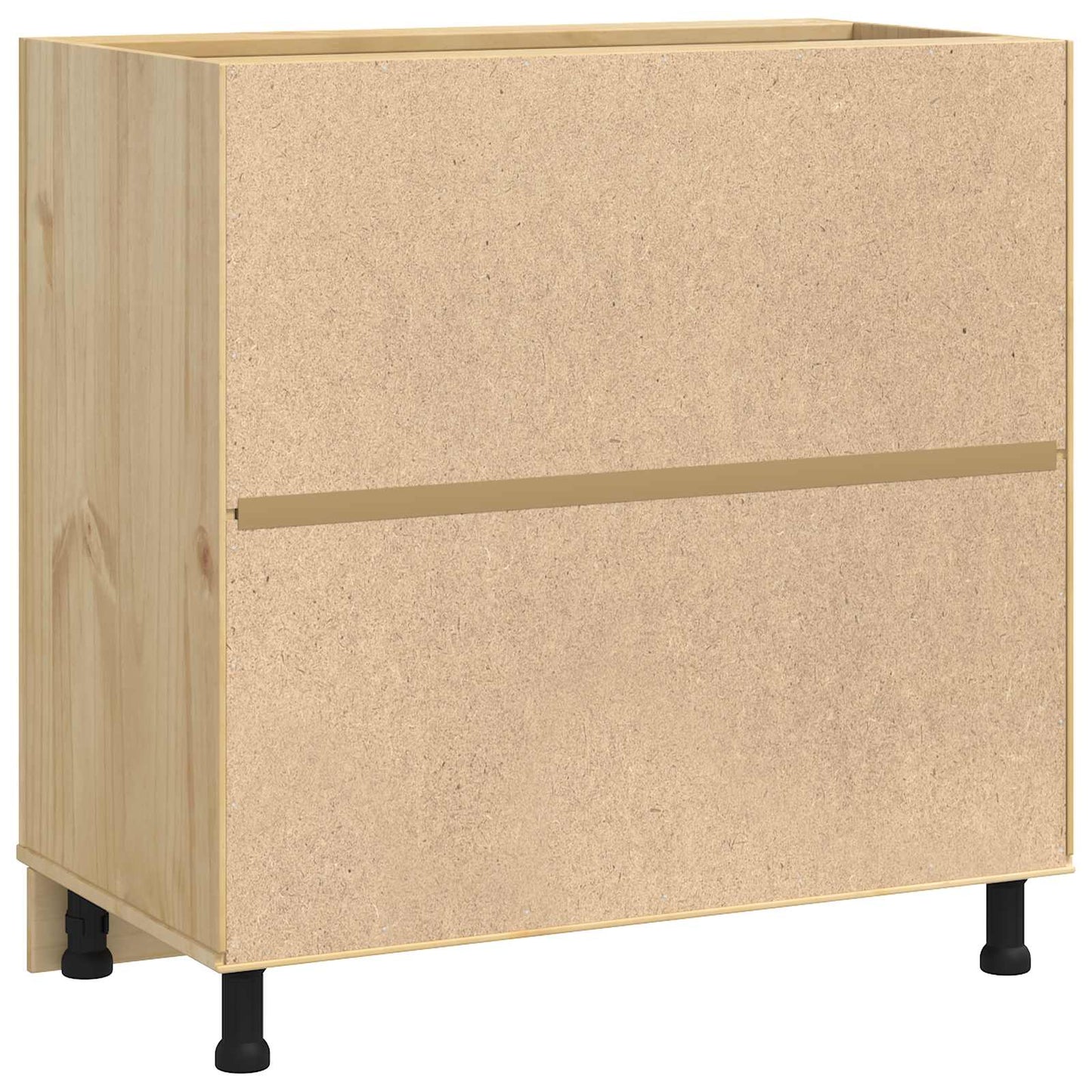 Armadietto SKI Marrone Miele 80 x 46 x 81,5 cm Pino massello | homemem39
