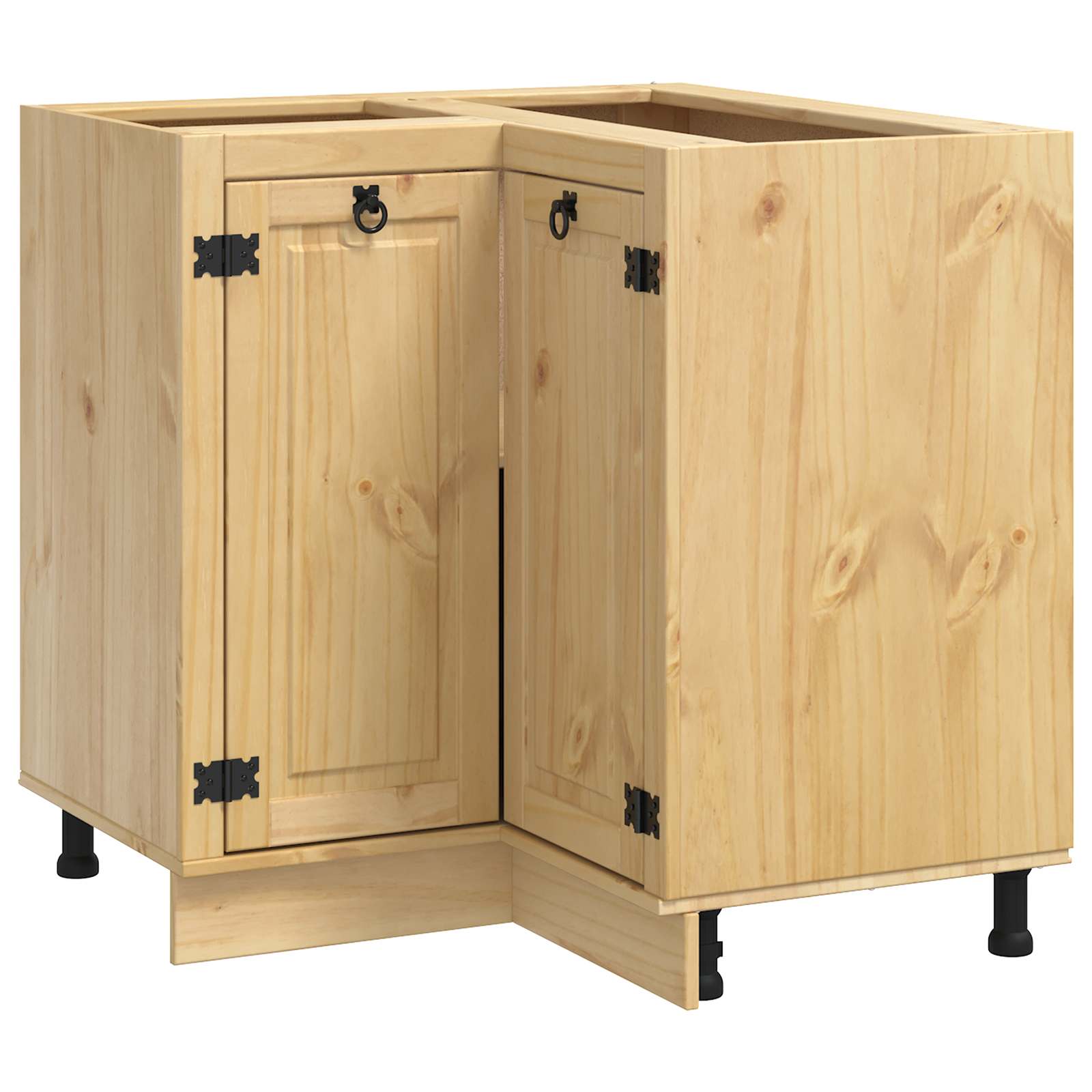 Armadietto SKI Marrone Miele 80 x 80 x 81 cm Pino massello | homemem39