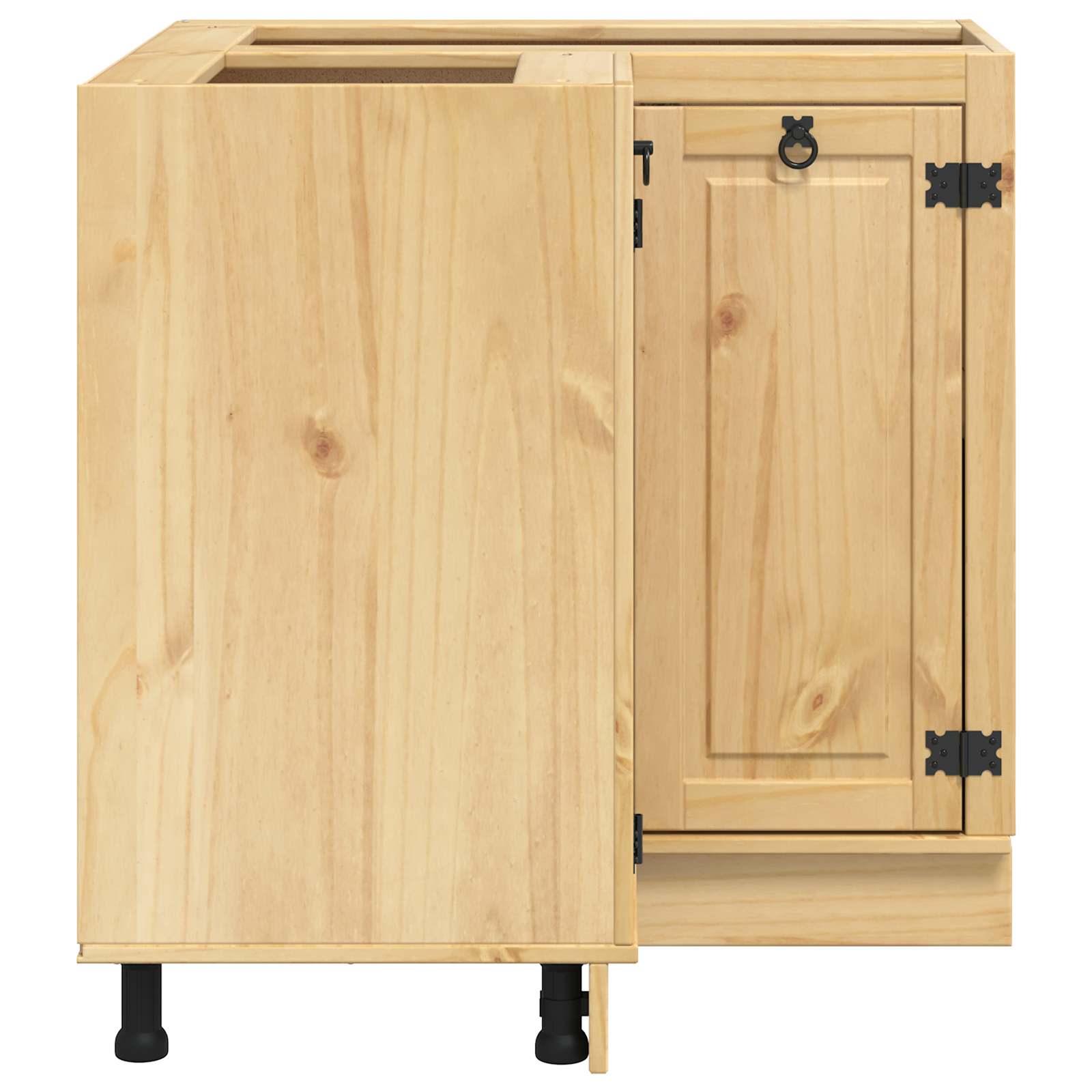 Armadietto SKI Marrone Miele 80 x 80 x 81 cm Pino massello | homemem39