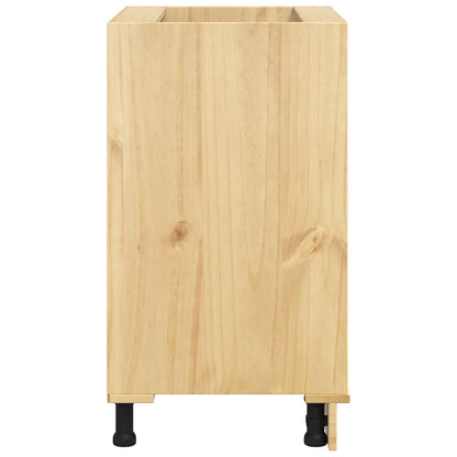 Armadietto SKI Marrone Miele 60 x 46 x 81 cm Pino massello | homemem39