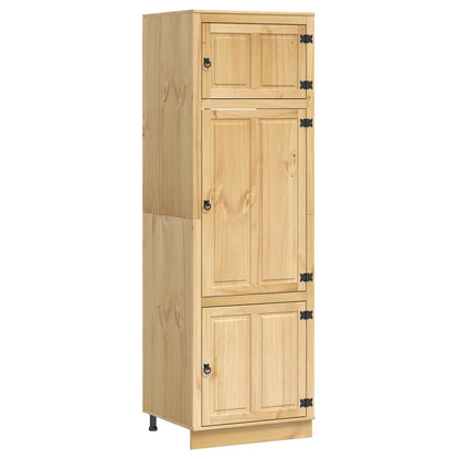 Armadietto SKI Marrone Miele 66 x 58 x 207 cm Pino massello | homemem39