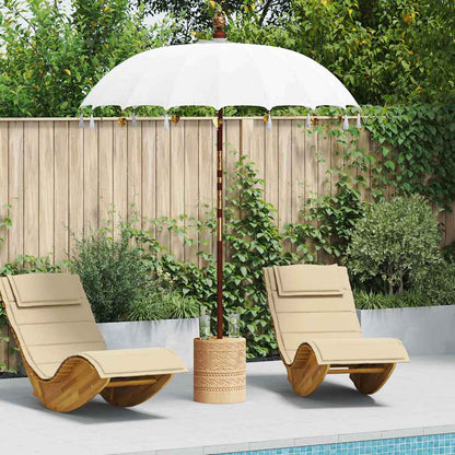 Parasol Balinese Crema (180-190) x 260 cm