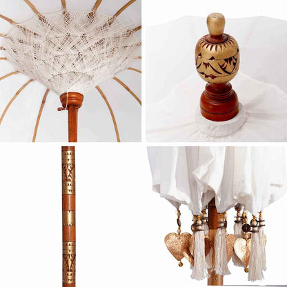 Parasol Balinese Crema (210-220) x 260 cm