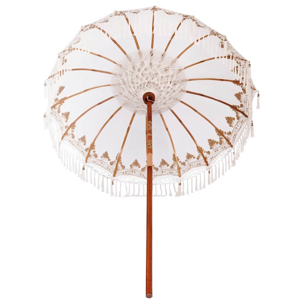 Parasol Balinese Crema (180-190) x 260 cm