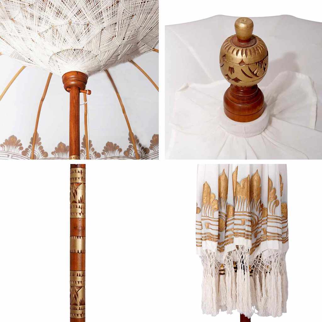 Parasol Balinese Crema (210-220) x 260 cm