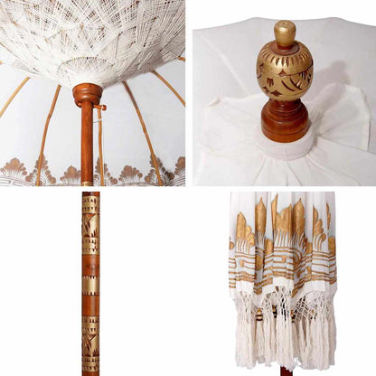 Parasol Balinese Crema (210-220) x 260 cm