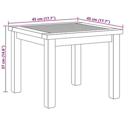 Tavolino da salotto Marrone 45 x 45 x 36 cm