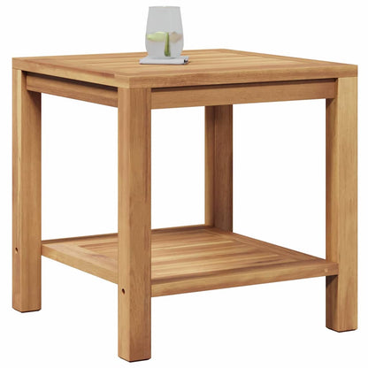 Tavolino da salotto con archiviazione Marrone 45 x 45 x 45 cm | homemem39
