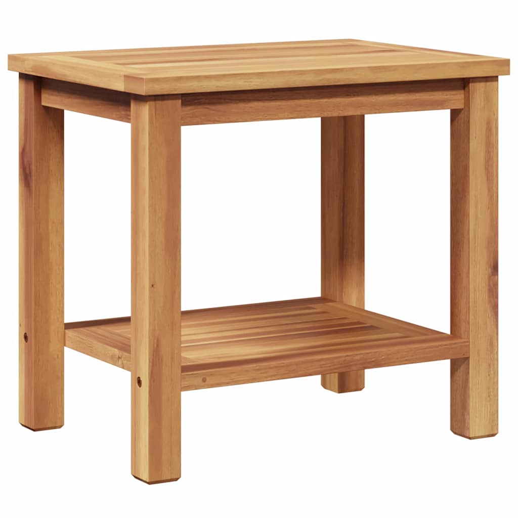 Tavolino da salotto con archiviazione Marrone 50 x 35 x 45 cm | homemem39