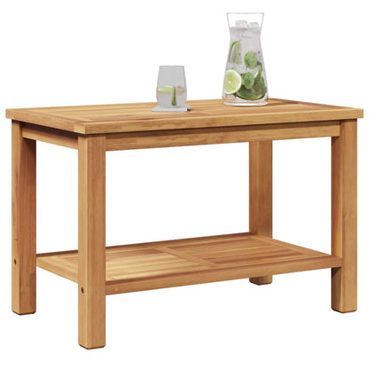 Tavolino da salotto con archiviazione Marrone 70 x 40 x 45 cm | homemem39