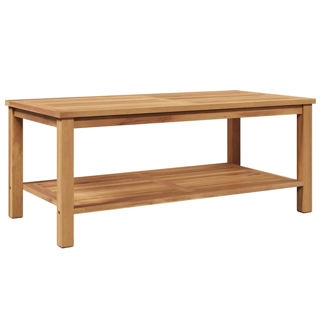 Tavolino da salotto con archiviazione Marrone 110 x 55 x 45 cm | homemem39