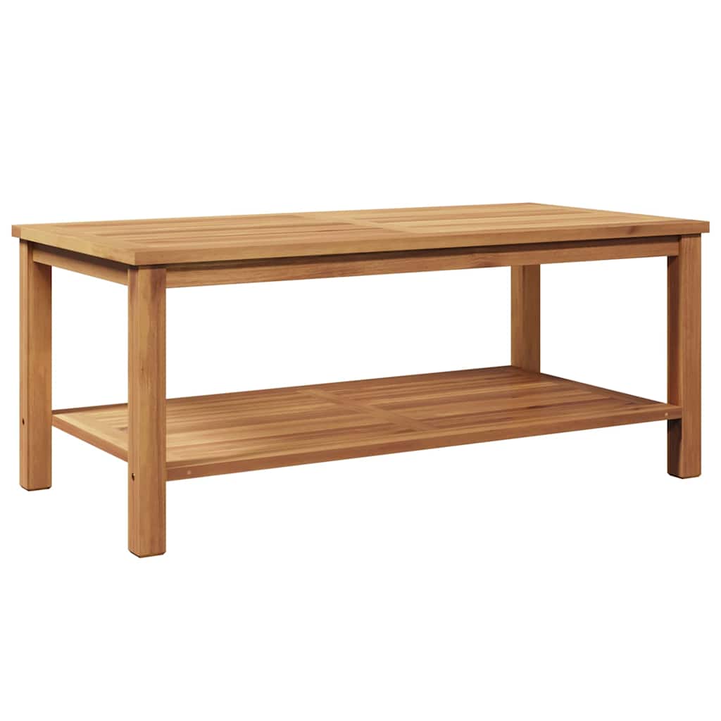Tavolino da salotto con archiviazione Marrone 110 x 55 x 45 cm | homemem39