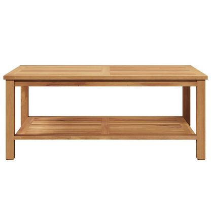 Tavolino da salotto con archiviazione Marrone 110 x 55 x 45 cm | homemem39