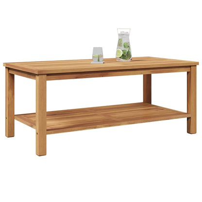 Tavolino da salotto con archiviazione Marrone 110 x 55 x 45 cm | homemem39
