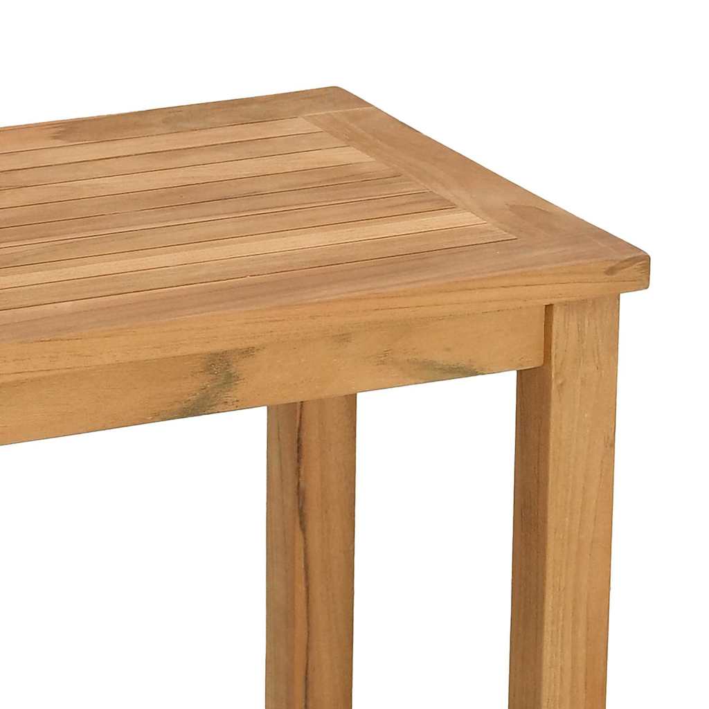 Tavolo consolle Marrone 80 x 35 x 75 cm Legno di teak solido | homemem39