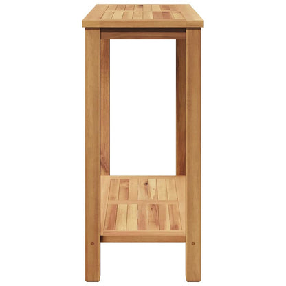 Tavolo consolle Marrone 80 x 35 x 75 cm Legno di teak solido | homemem39