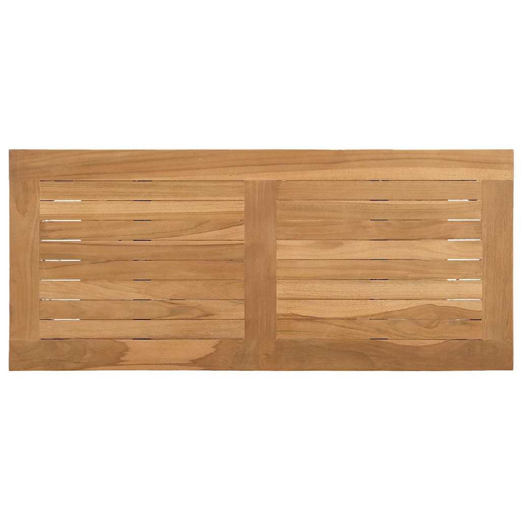 Tavolo consolle Marrone 80 x 35 x 75 cm Legno di teak solido | homemem39