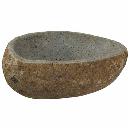 Lavabo Grigio chiaro (30-37) x (25-30) x 12 cm Pietra di Fiume