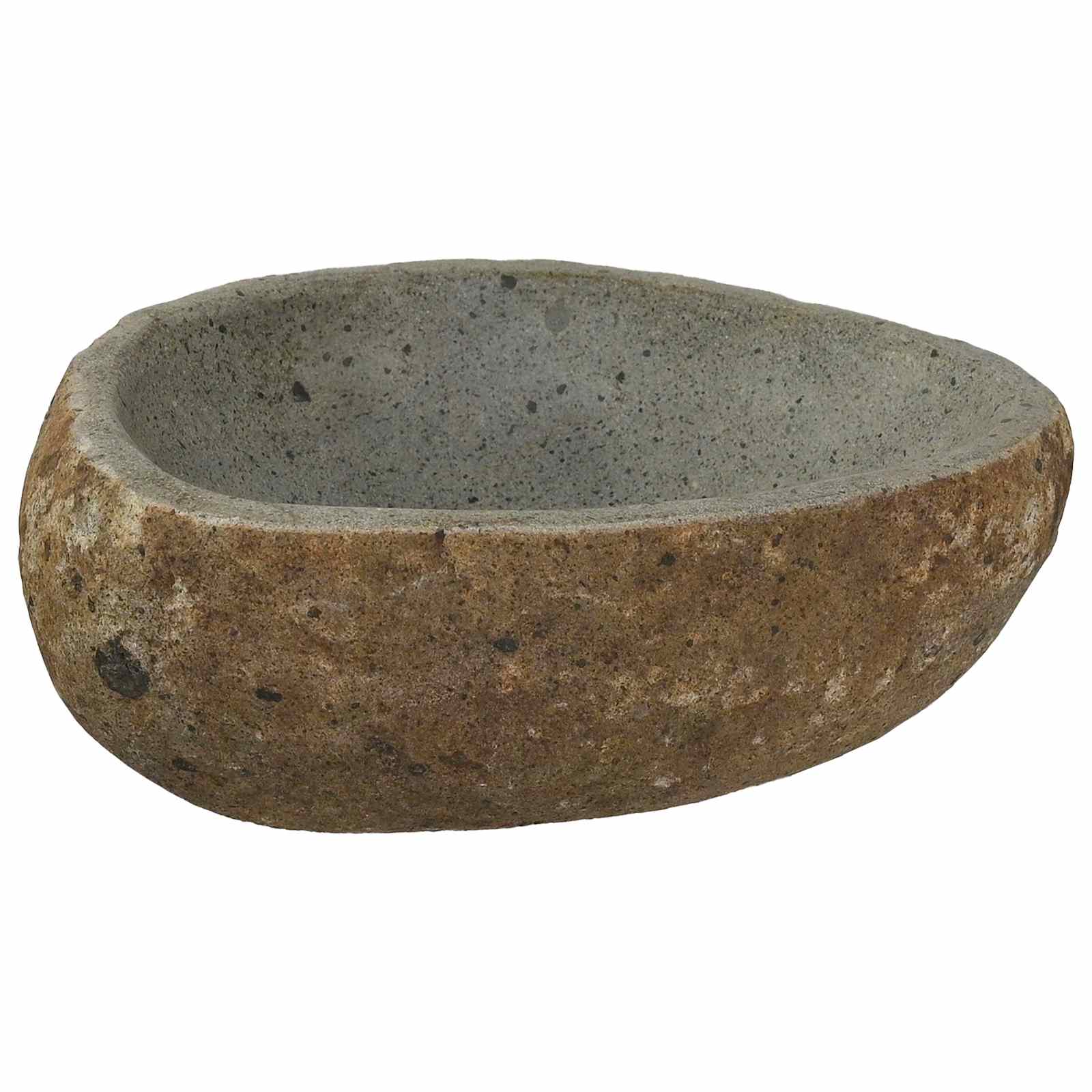 Basin in pietra fluviale (30-37) x (25-30) x 12 cm Pietra fiume | homemem39