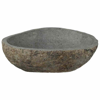 Lavabo Grigio chiaro (46-52) x (35-40) x 15 cm Pietra di Fiume