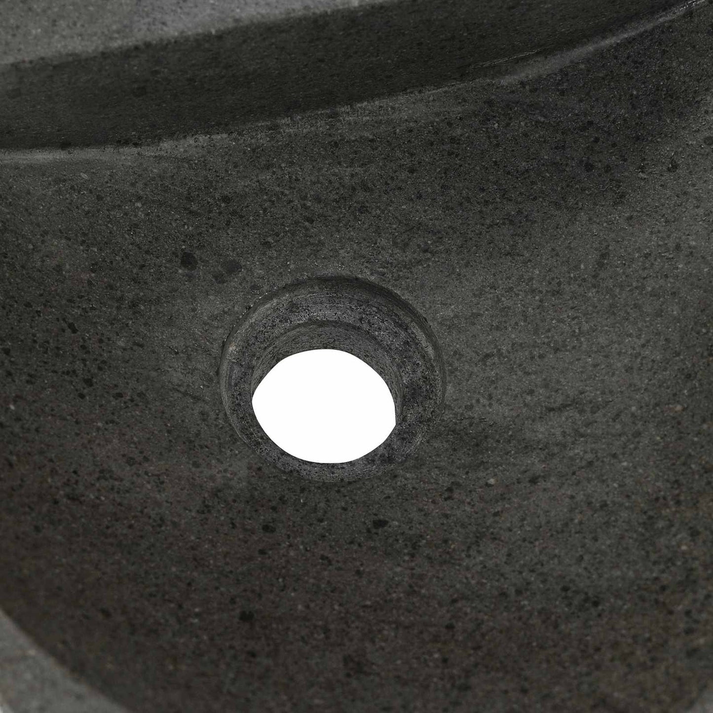 Lavabo a parete Grigio 37 x 30 x 12 cm Pietra fiume | homemem39