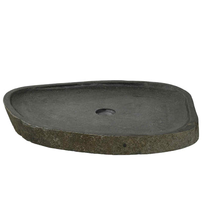 Lavabo Grigio (30-37) x (30-37) x 12 cm Pietra di Fiume