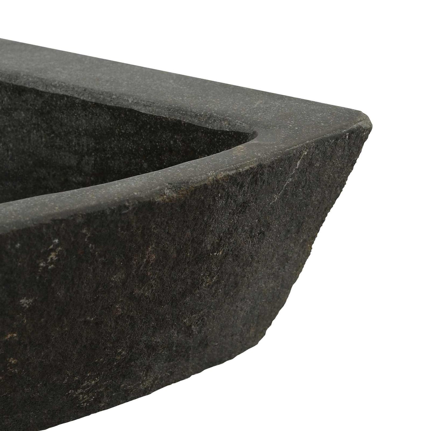 Lavabo Grigio (38-45) x (38-45) x 12 cm Pietra di Fiume | homemem39