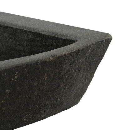 Lavabo Grigio (38-45) x (38-45) x 12 cm Pietra di Fiume | homemem39