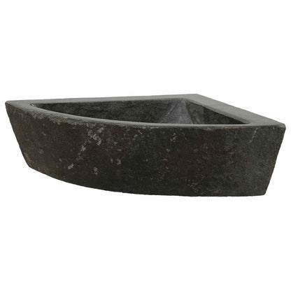 Lavabo Grigio (38-45) x (38-45) x 12 cm Pietra di Fiume | homemem39