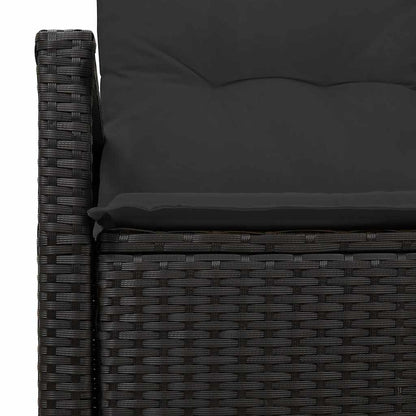 Divano da giardino con cuscino 120 x 62 x 69 cm. polyrattan | homemem39