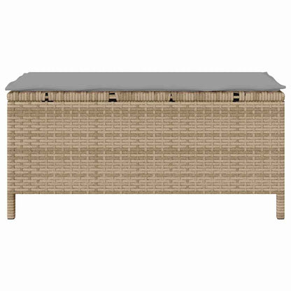 Set da Pranzo per Giardino Beige Poly Rattan - homemem39