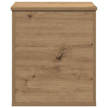 Scatola di Stoccaggio rovere artigianale 40 x 42 x 46 cm