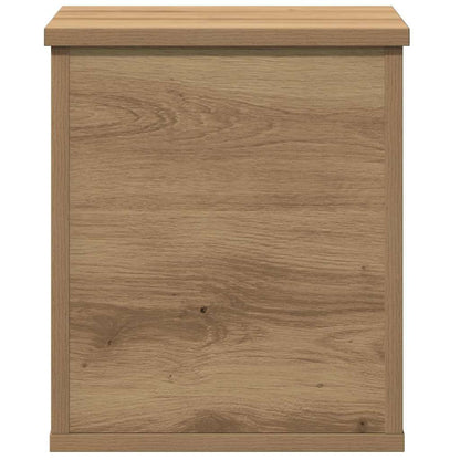 Scatola di Stoccaggio rovere artigianale 30 x 35 x 35 cm