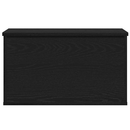 Scatola di Stoccaggio Rovere nero 60 x 35 x 35 cm
