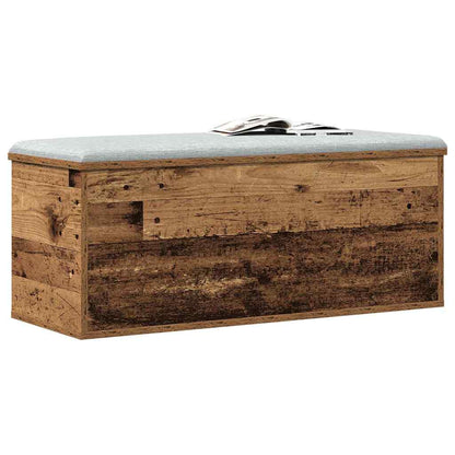 Scatola di Stoccaggio Legno vecchio 90 x 35 x 35 cm