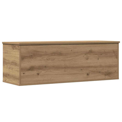 Scatola di Stoccaggio rovere artigianale 102 x 35 x 35 cm