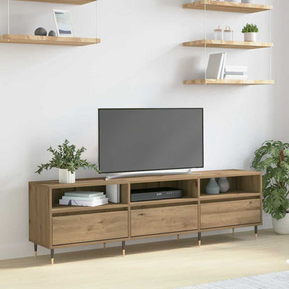 Mobile TV rovere artigianale 150 x 30 x 44.5 cm
