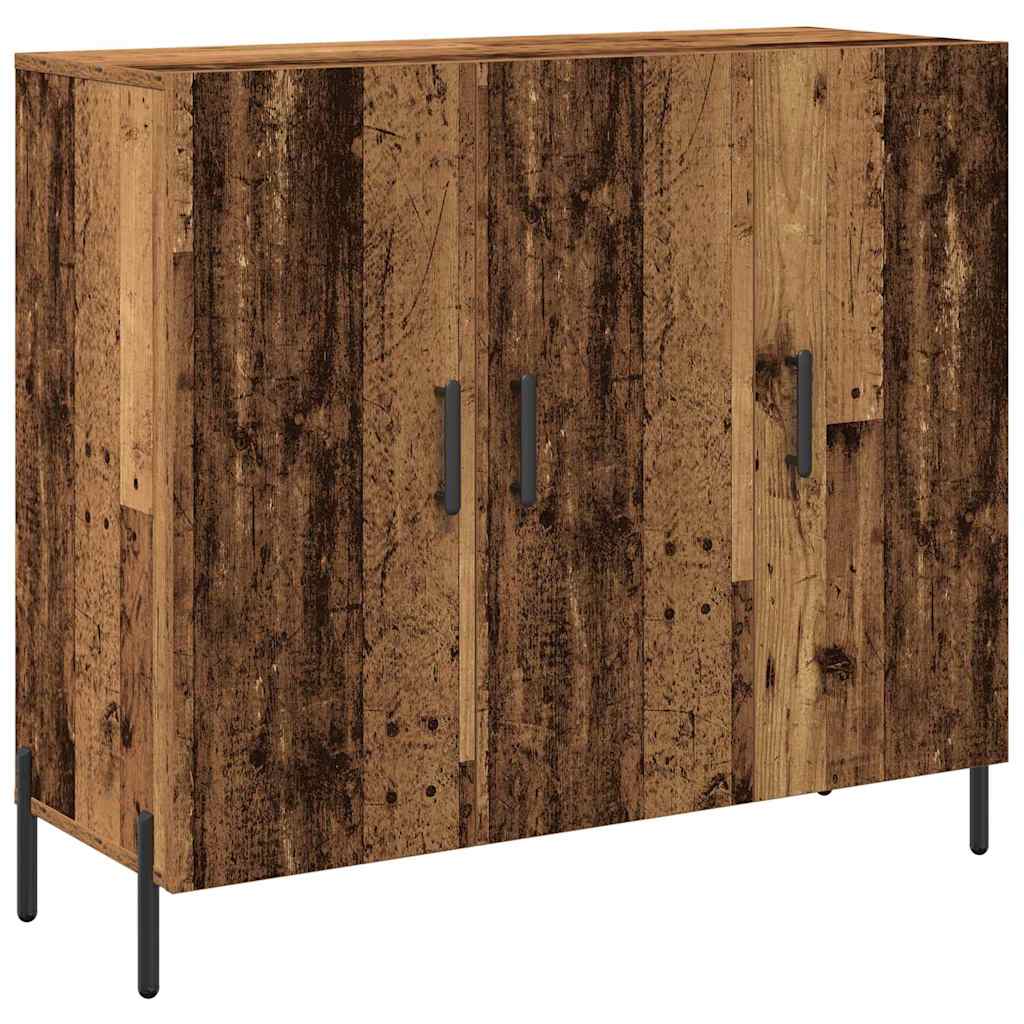 Credenza Legno vecchio 90 x 34 x 80 cm Legno multistrato