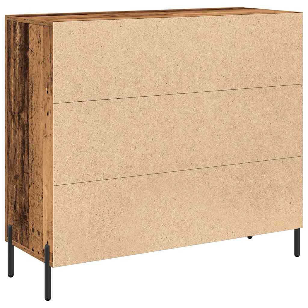 Credenza Legno vecchio 90 x 34 x 80 cm Legno multistrato
