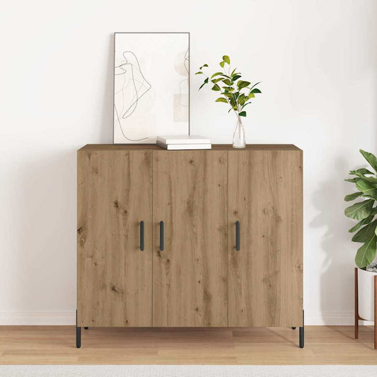 Credenza rovere artigianale 90 x 34 x 80 cm Legno multistrato